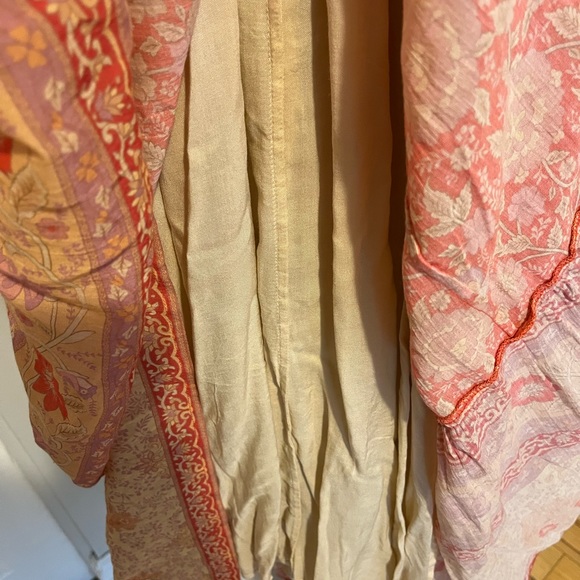 Spell strappy midi love story coral dress - Picture 11 of 12